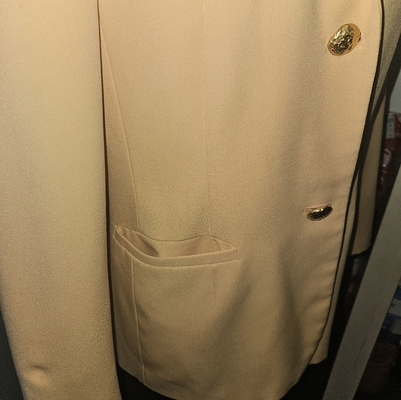 Harve Bernard Yellow Blazer Size 8 - Picture 7 of 11